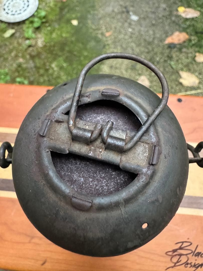 ライト・ランタン FEUERHAND 176e olive drab Red Globe