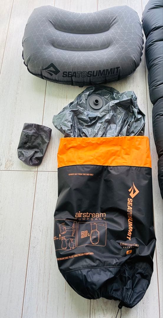 シートゥーサミット　イーサーライトXTエクストリームマット＋ウルトラライトピロー