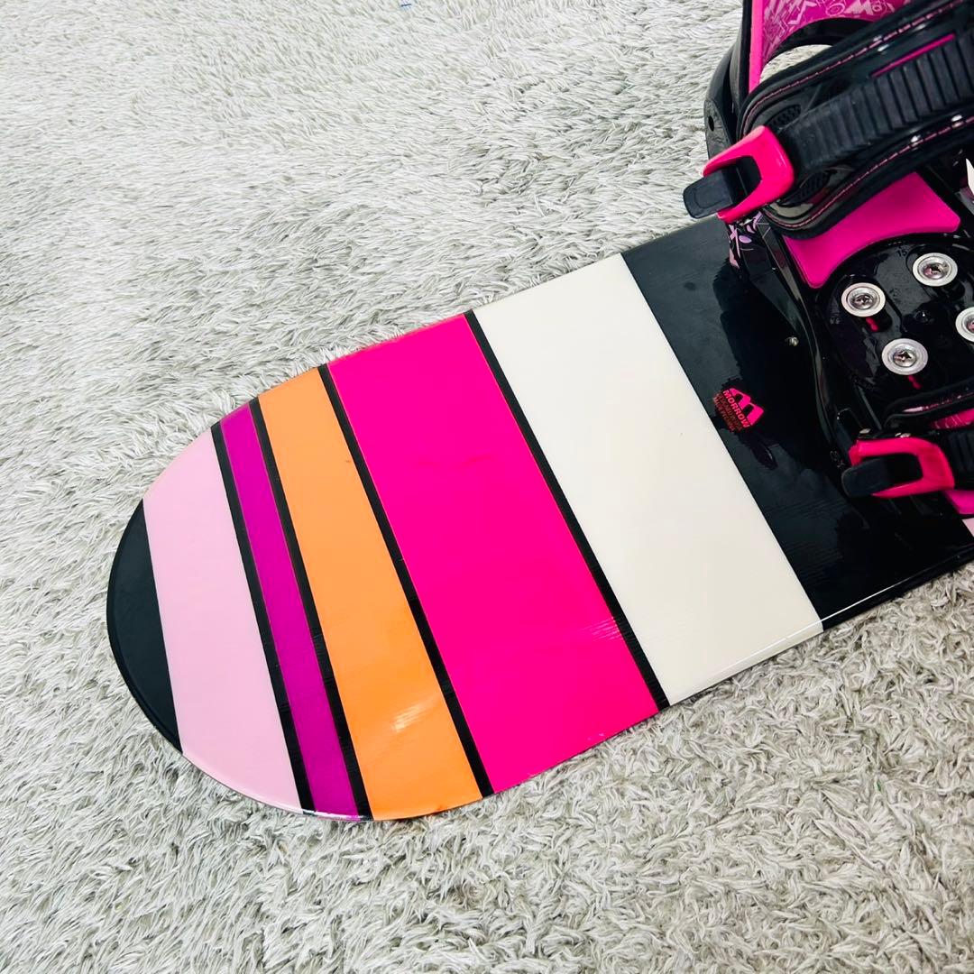 【初心者おすすめ】Morrow レディース スノーボード セット 140cm