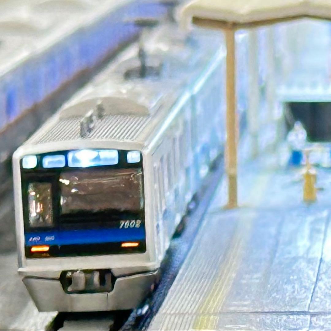 【まもなく出品終了】TN・ポポン室内灯取付 北総7500形 7502F