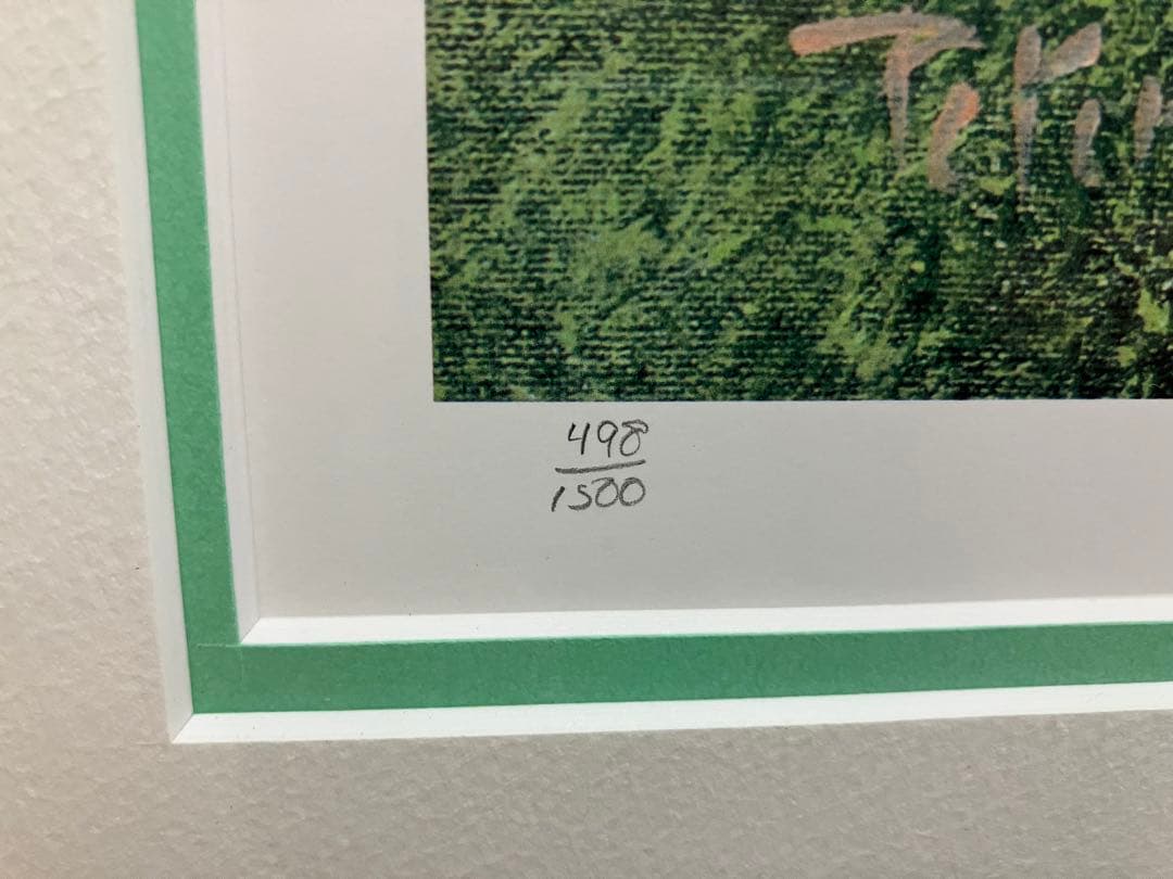 『pebble beach-seventh hole』ピーター・エレンショウ作