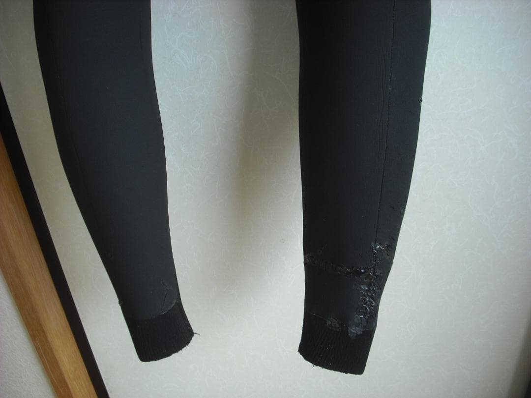 【程度良好・オマケつき】FELLOW　極暖セミドライウエットスーツ　M　5ｘ3