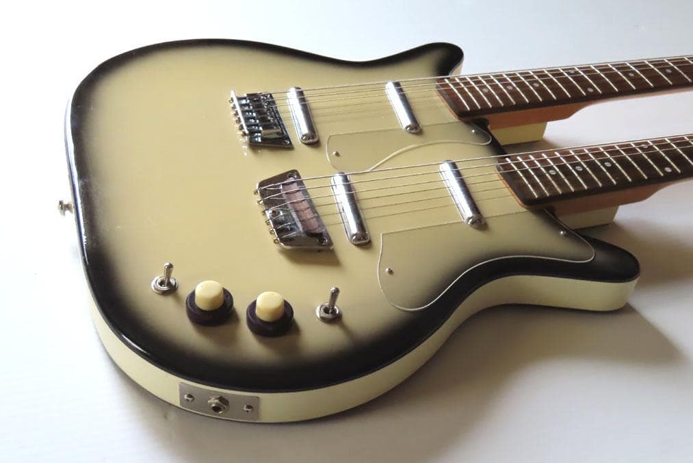 ダンエレクトロ ダブルネック 6-12　中古品　生産完了品　稀少