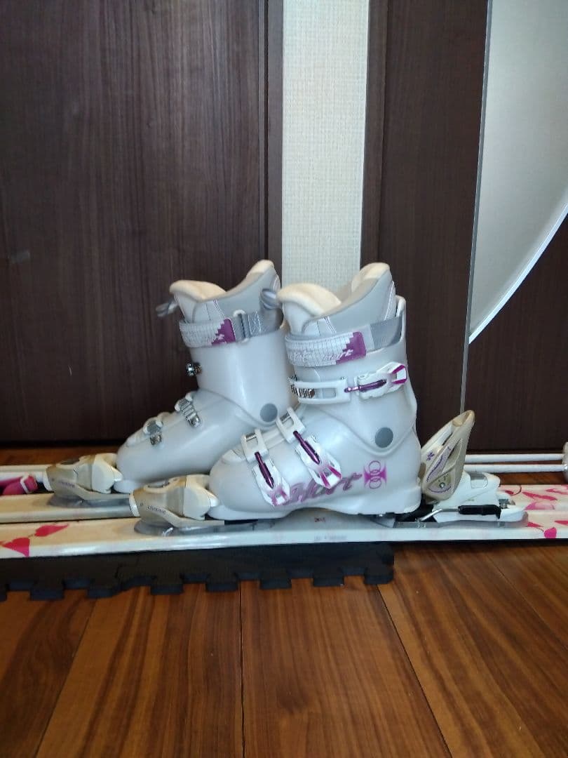 ✨️綺麗✨️KAZAMA/学生・レディース用/スキーセット/メンテ・WAX済み✔