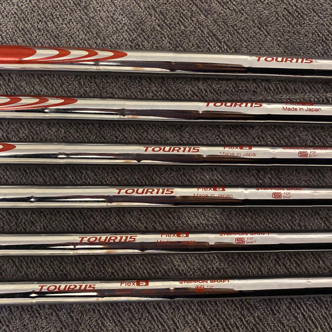 j*h様 スリクソンzx7 アイアンセット モーダス115s