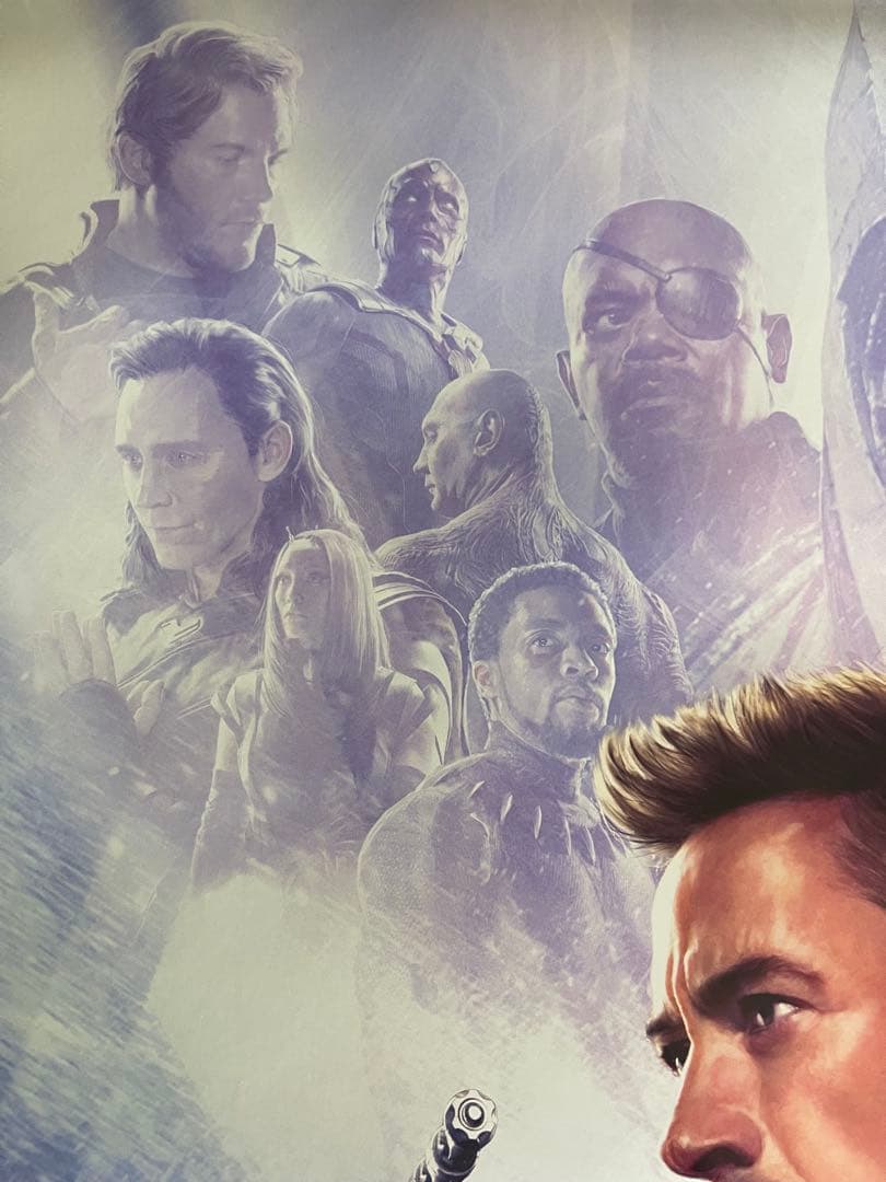 *枚数限定*映画館用両面印刷ポスターUS版:アベンジャーズ エンドゲーム