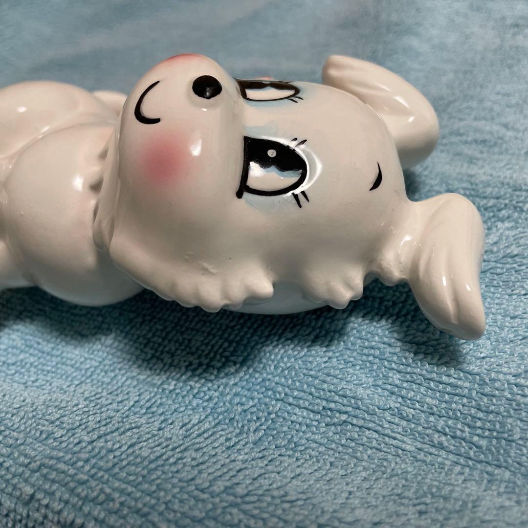 希少　内藤ルネDesign 「陶器」 犬貯金箱　当時物　年代物　ヴィンテージ