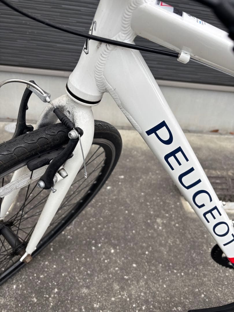 Peugeot 47 WHITE クロスバイク ホワイト プジョー　自転車