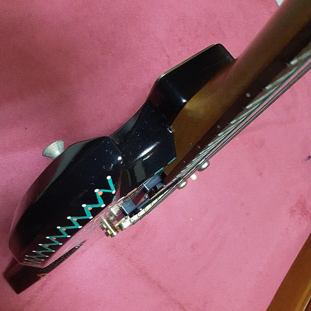 【良・美品】アメーバペイント・hideモデル。モッキンバードエレキギター。