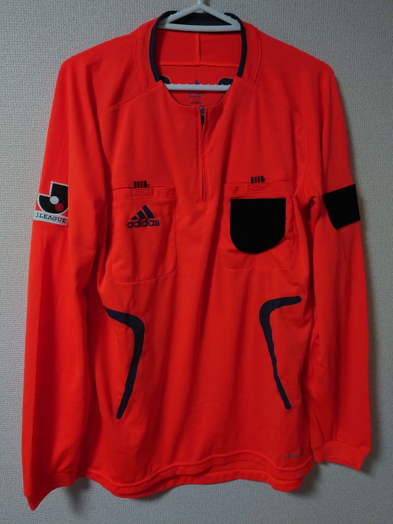 Jリーグロゴ入り審判服（支給品）　非売品　アディダス　2008　パンツソックス付