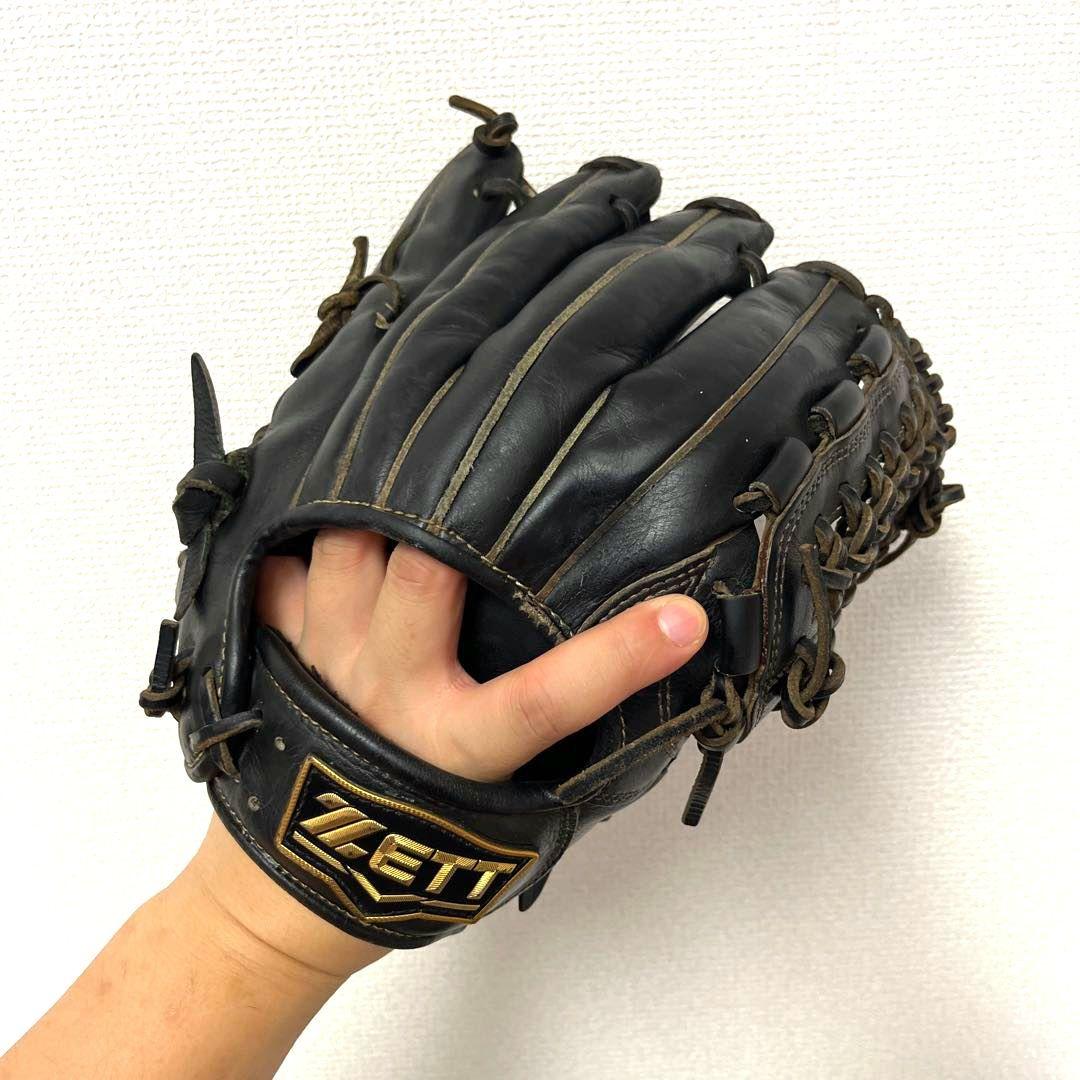 697 ZETT ネオステイタス 型抜群 即戦力 軟式 内野手用グローブ