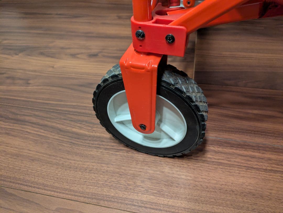 Coleman 折りたたみキャリーカート 赤