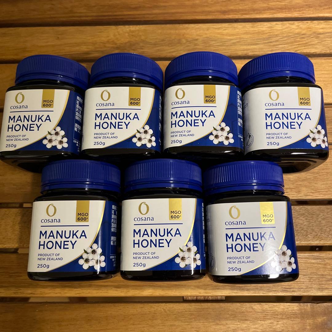 cosana マヌカハニー MGO600+ 250g 7個