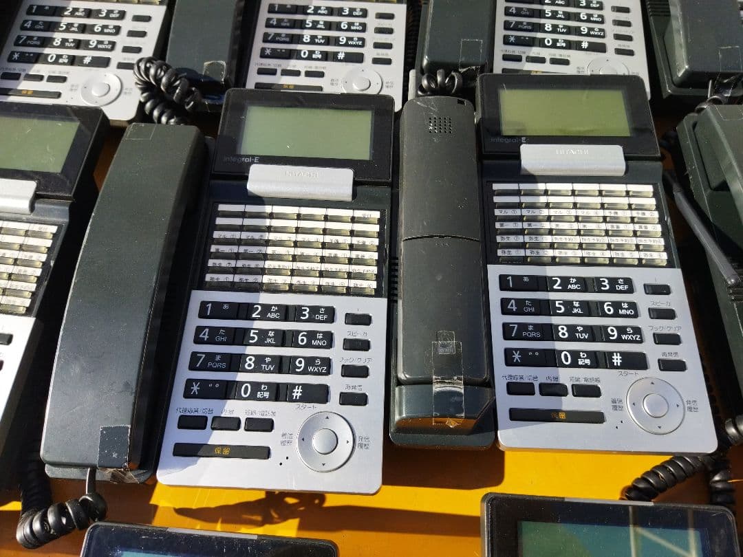 日立　HITACHI　ボタン電話装置　電話機15点まとめセット