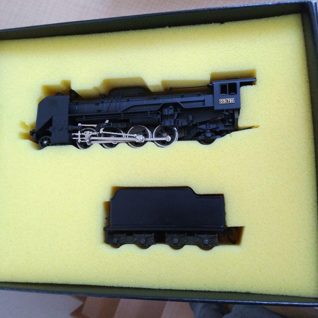 HOゲージ アダチD51蒸気機関車