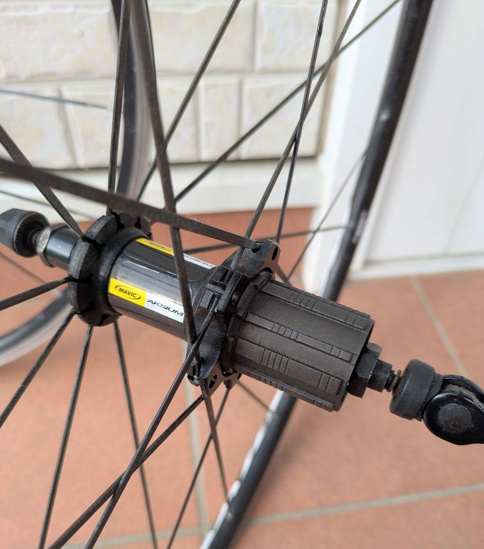 MAVIC Aksium Elite 前輪とakaium後輪セット