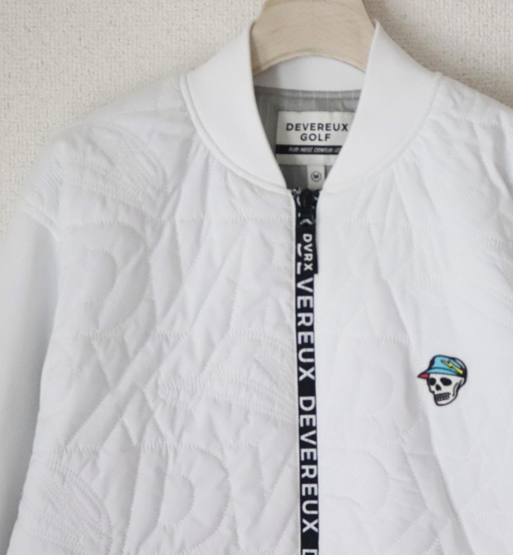 新品タグ付【デヴァローゴルフ】DVRX中綿キルトFull Zip ジャケット M