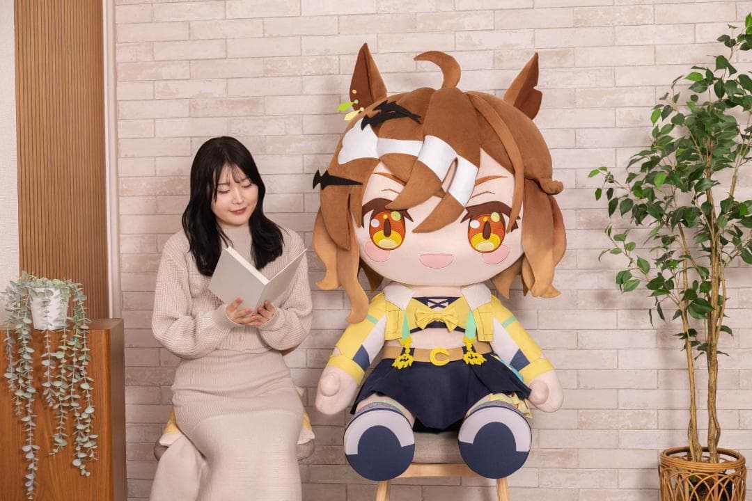 どきゅーと　ジャングルポケット　ウマ娘　超特大ぬいぐるみ　フィギュア　限定商品
