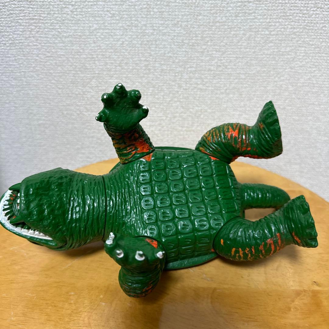 大怪獣ガメラ　大映　 怪獣ソフビ　当時物　1970年代　マルサン　レトロソフビ