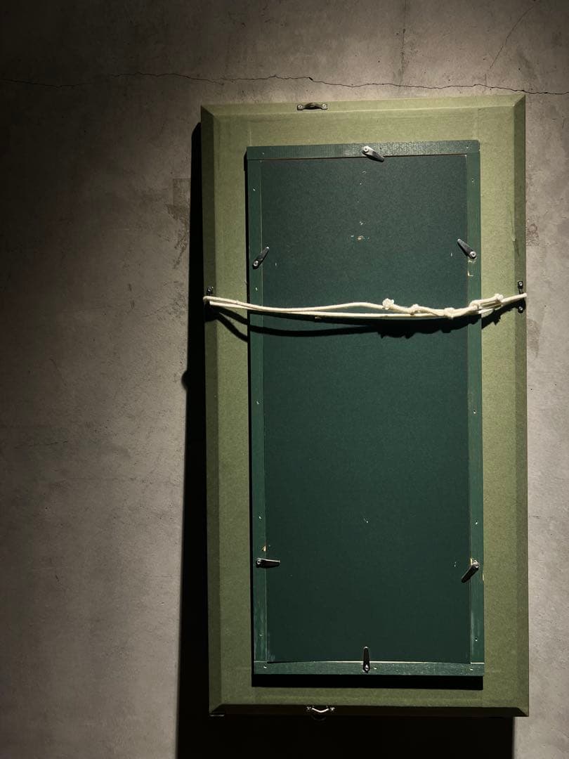 リアリズム　【アイスランドポピー】　肉筆油彩画　直筆サインあり　作者不詳