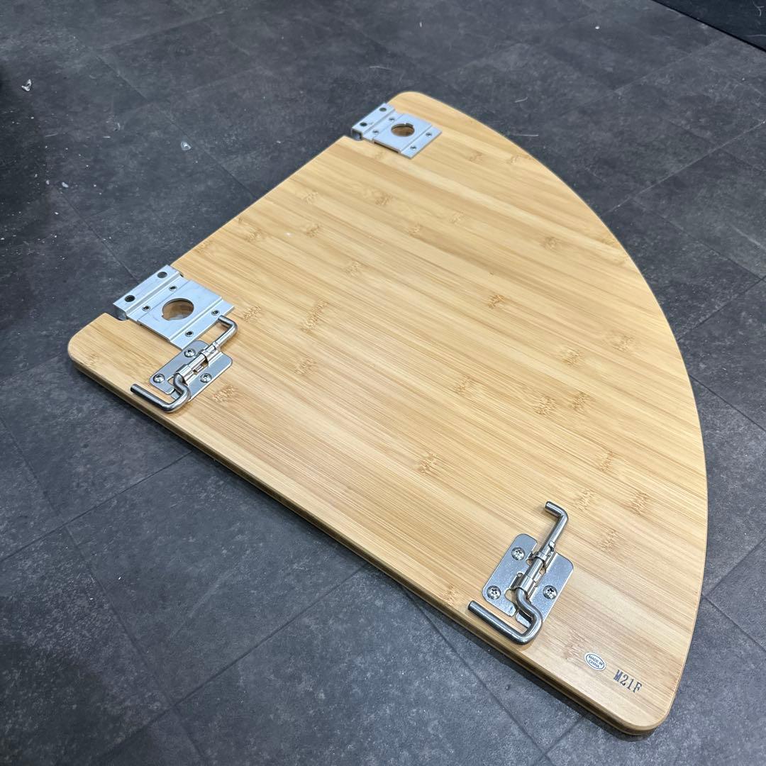  peak バンブー半円形テーブル