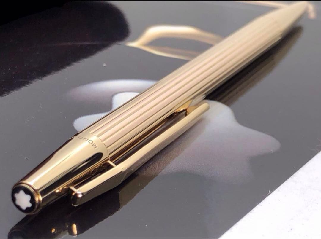 モンブラン　★金運を引き寄せる総金張りノブレス価値ある初期型歴史的名品1947②