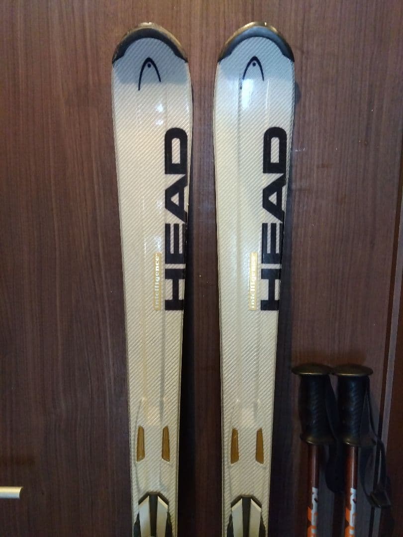 高級【ハイエンド】HEAD 学生・男女兼用 スキーセット メンテ・WAX済み✔