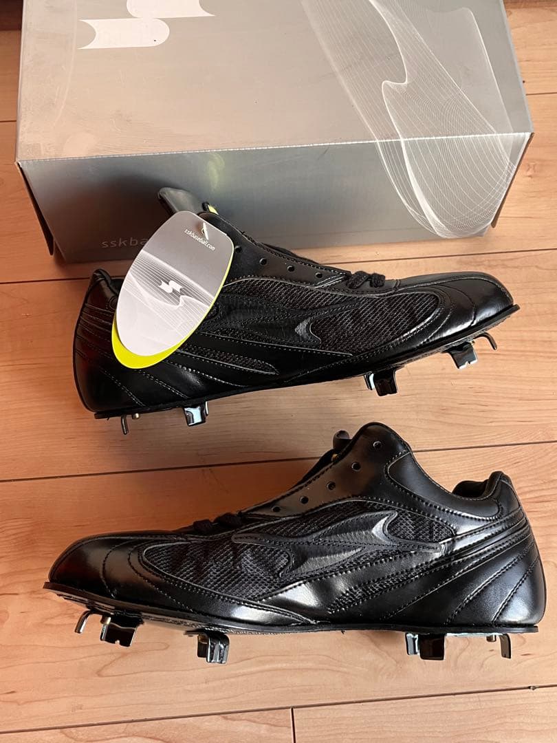 SSK 野球スパイク 27.0革底 スーパーナインMG2 新品 ANM0160
