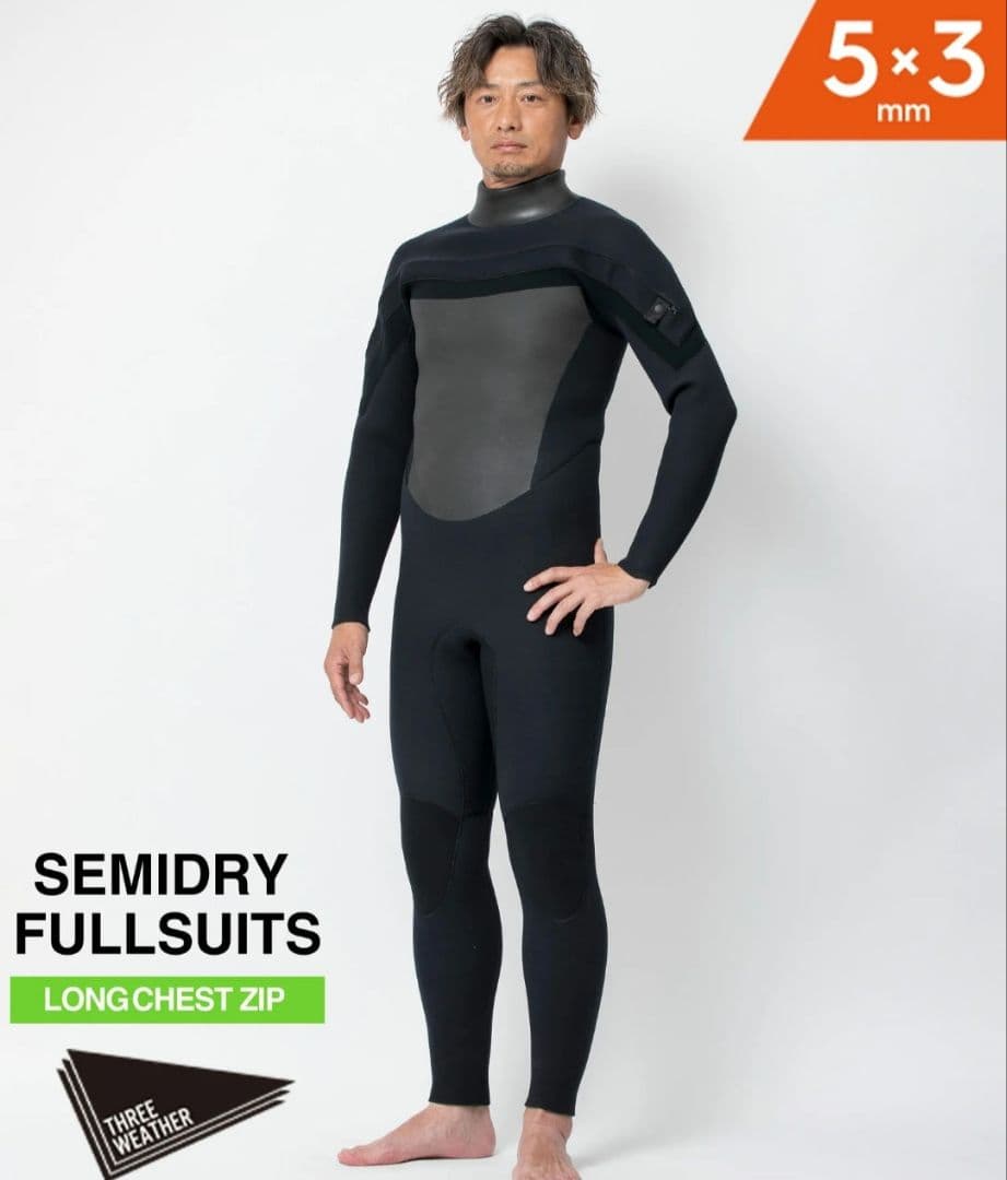 スリーウェザー セミドライ Mサイズ 新品 試着のみ