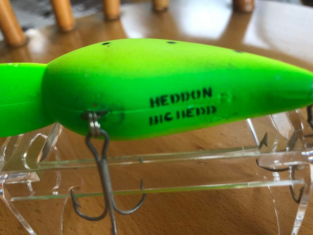 希少　heddon オールド　ヘドン　ビッグヘッド