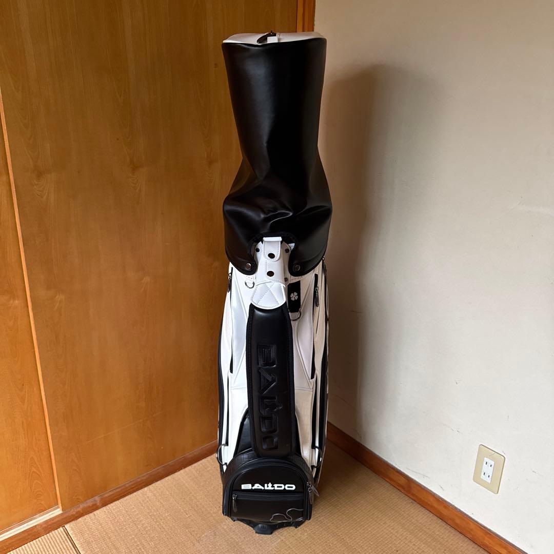 BALDO キャディバッグ 黒/白