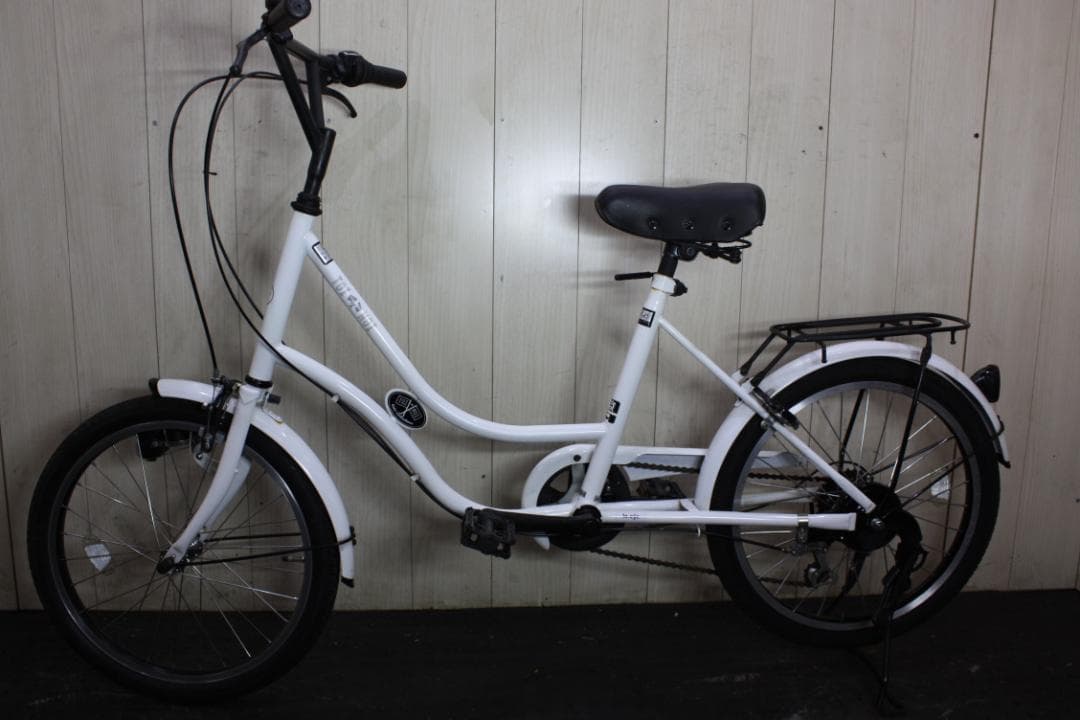 サイクルスポット トワエモワ 20インチ シマノ6段 LED仕様 ミニベロ