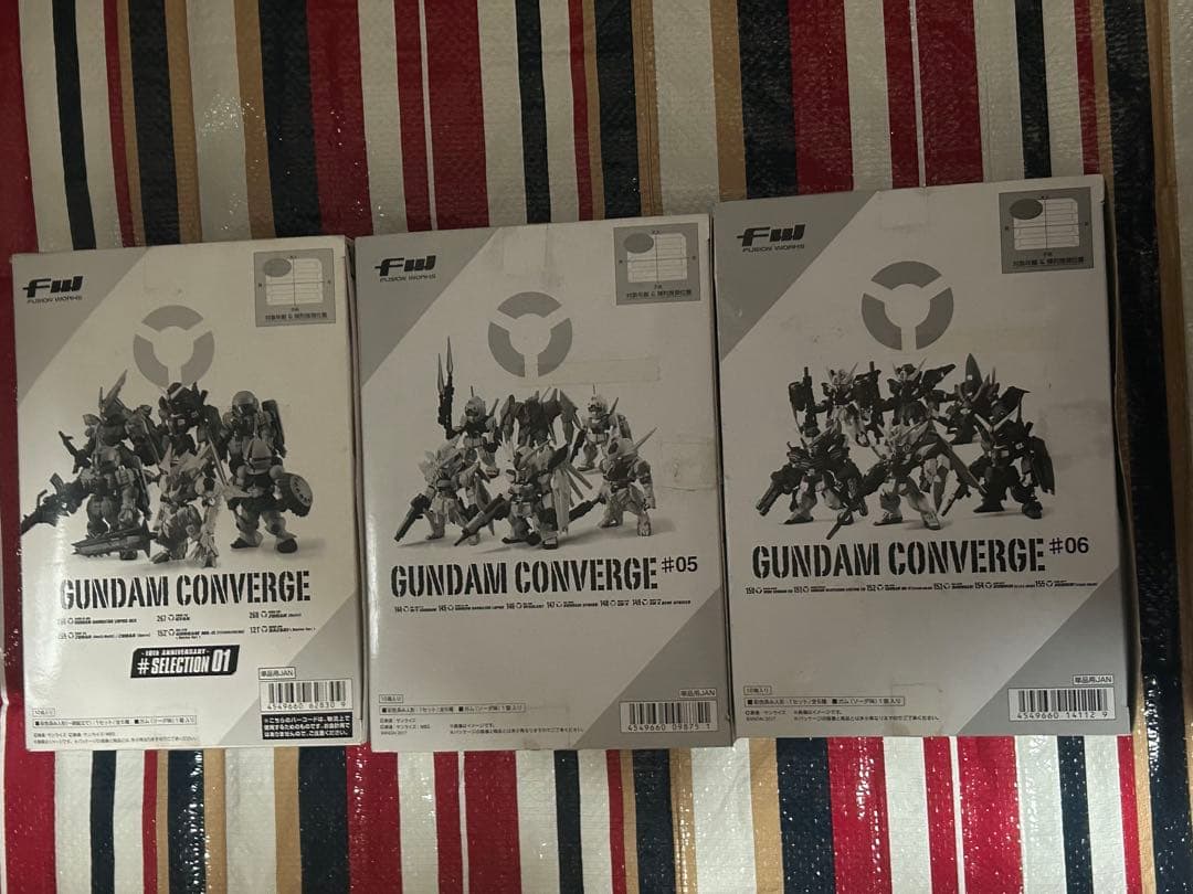 ガンダムコンバージ box3種まとめ売り