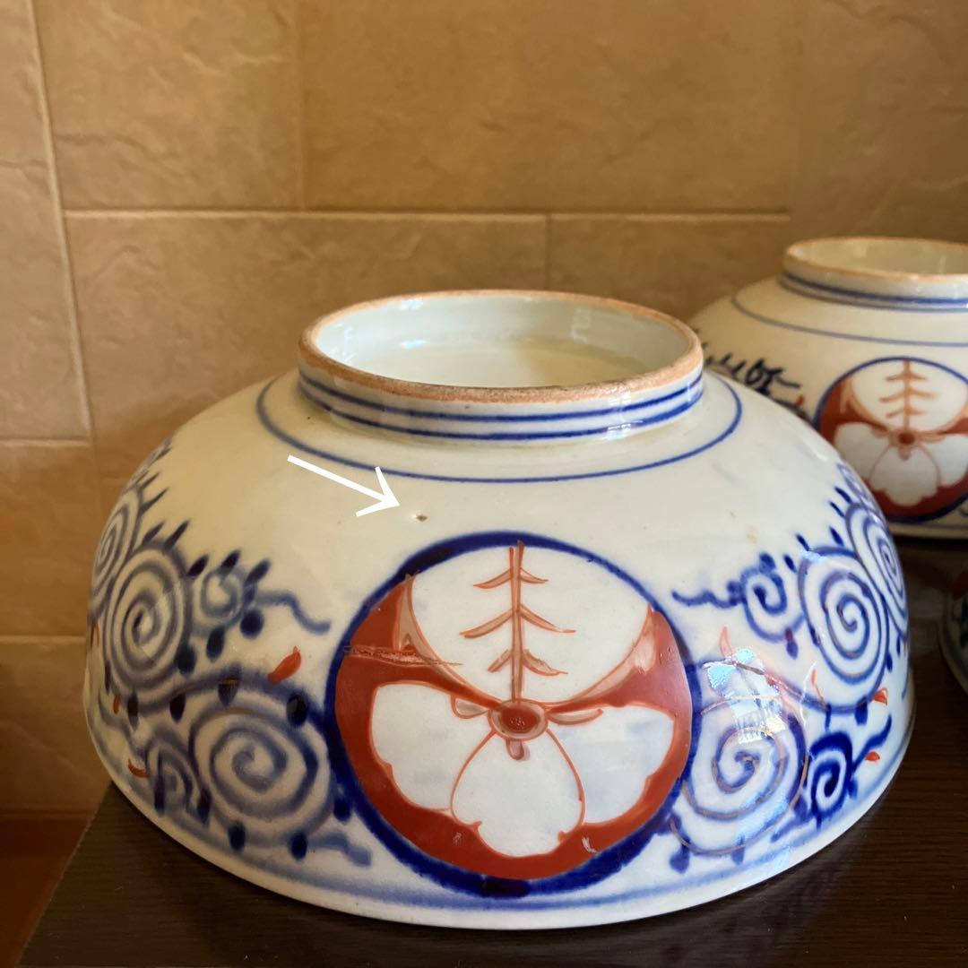 お値下げ 古伊万里 三つ組鉢 骨董品