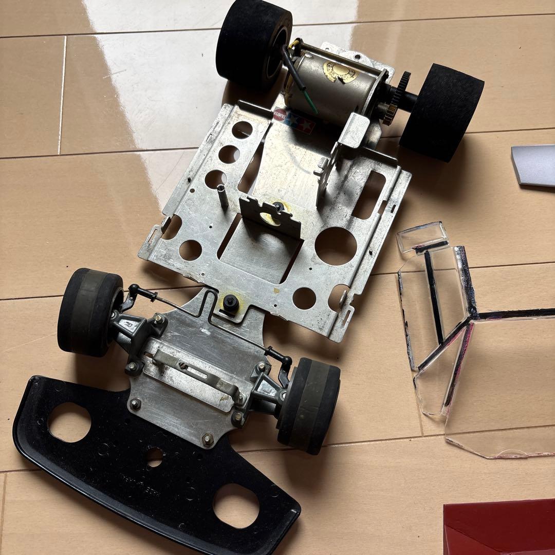 タミヤラジコン　カウンタック　ビンテージ　サーボ、受信機　無断変速付き　ジャンク