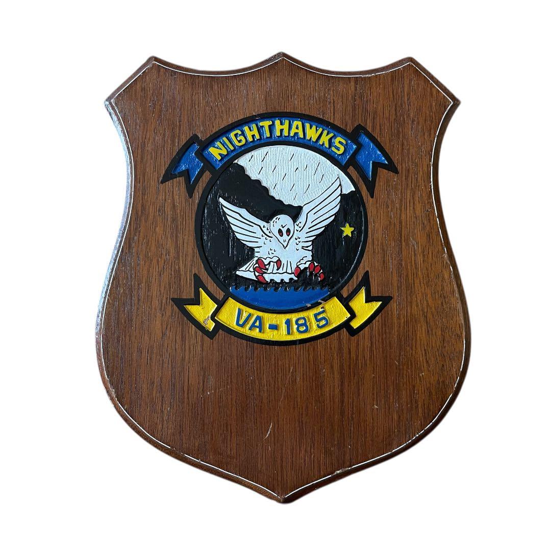本物 U.S.NAVY VA-185 NIGHTHAWKS Award アワード