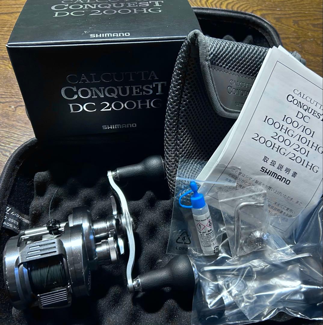 SHIMANO 19 カルカッタコンクエスト DC 200HG