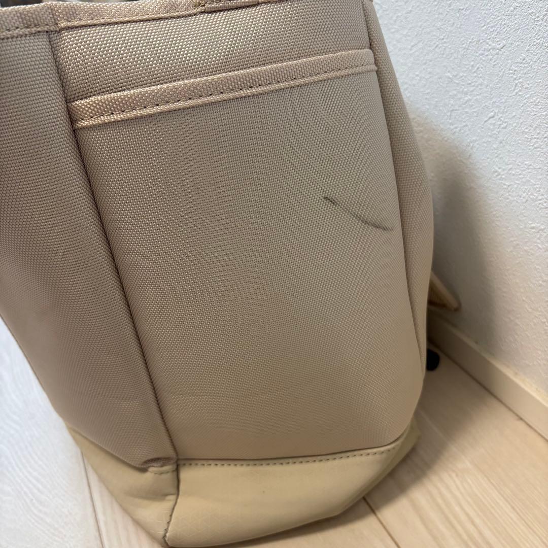 PEARLY GATES ベージュ ロッカーバッグ　中型