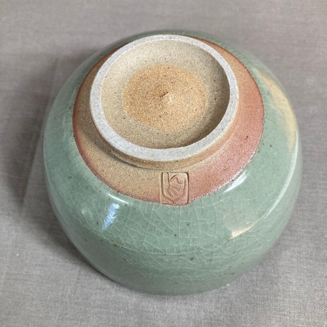 【中島宏】青磁の伝統　日本名窯　中島ブルーの世界　人間国宝　中島宏作　青磁抹茶碗