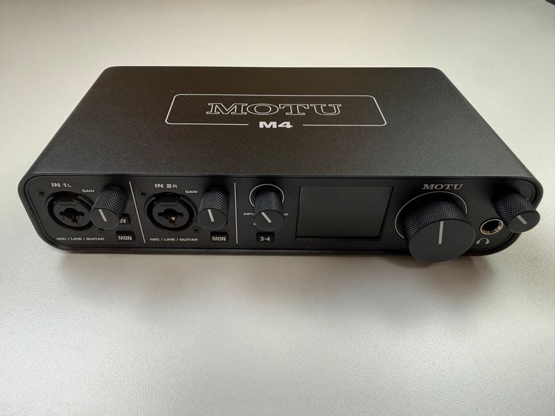 【美品】MOTU M4 4-in/4-out USBオーディオインターフェイス