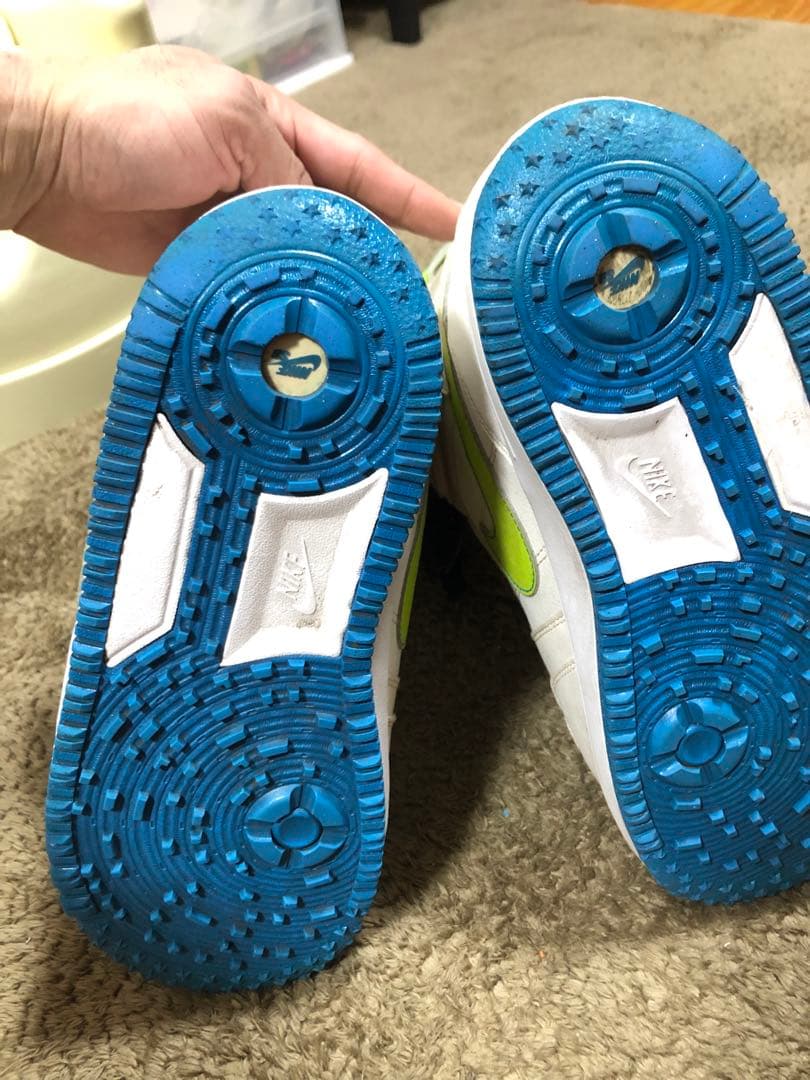 Nike スノーボードブーツ ホワイト/グリーン/ブルー　27センチ　ダイヤル式