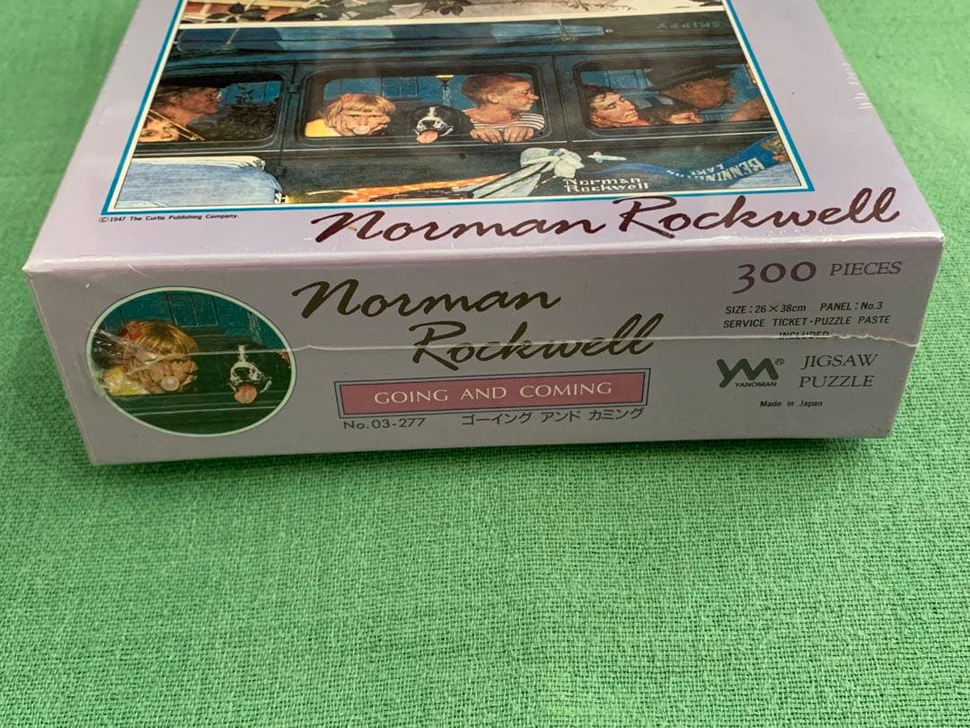 ノーマンロックウェル ジグソー パズル 300ピース ゴーイングアンドカミング