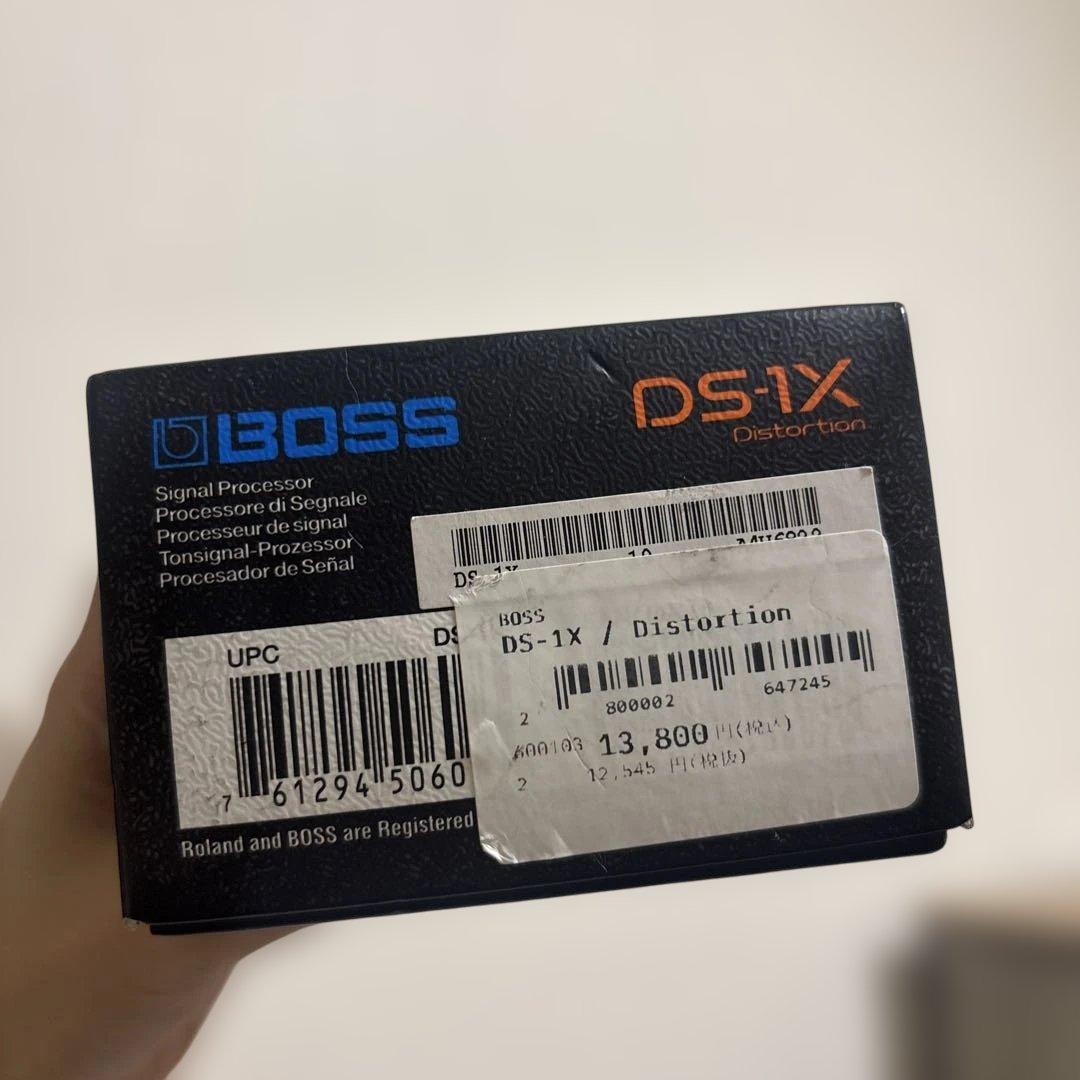 BOSS Distortion DS-1X 動作確認済