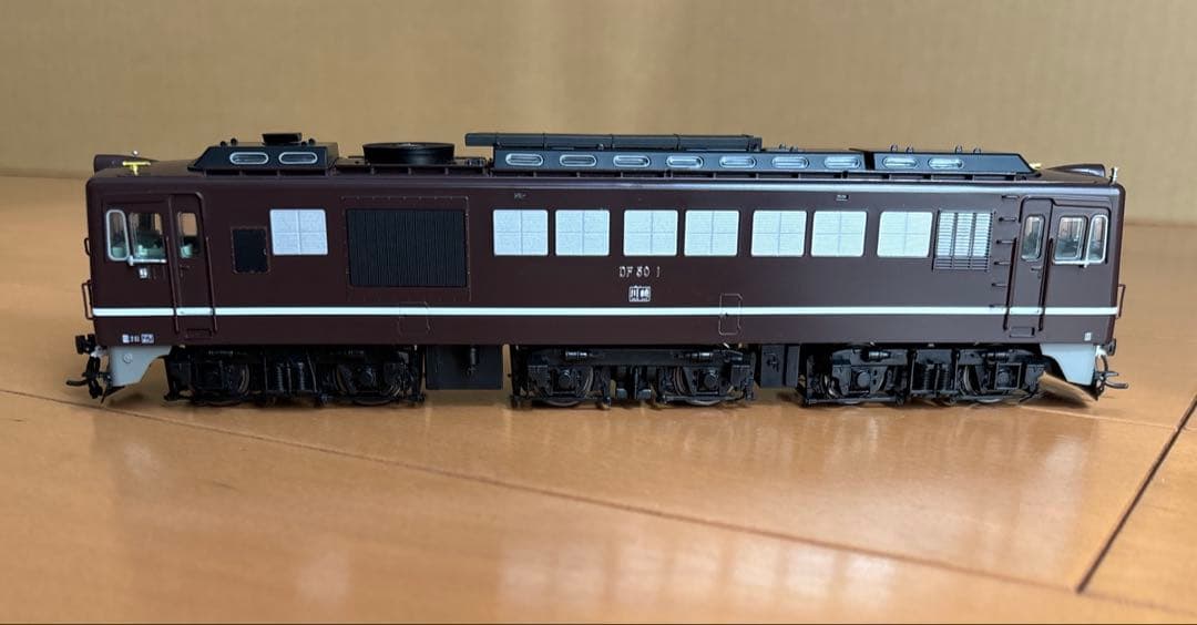 TOMIX 国鉄 DF50形ディーゼル機関車 茶色 HO201