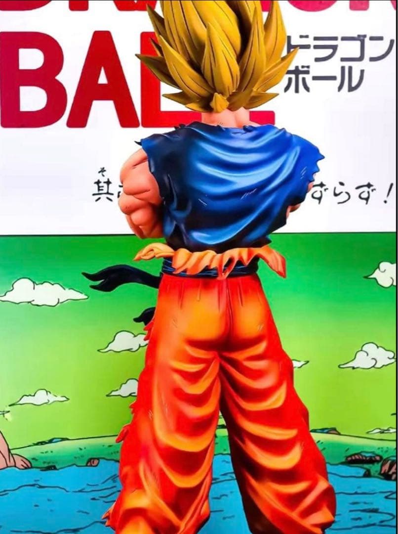 ドラゴンボールガレージキット　超サイヤ人孫悟空　スタチュー フィギュア