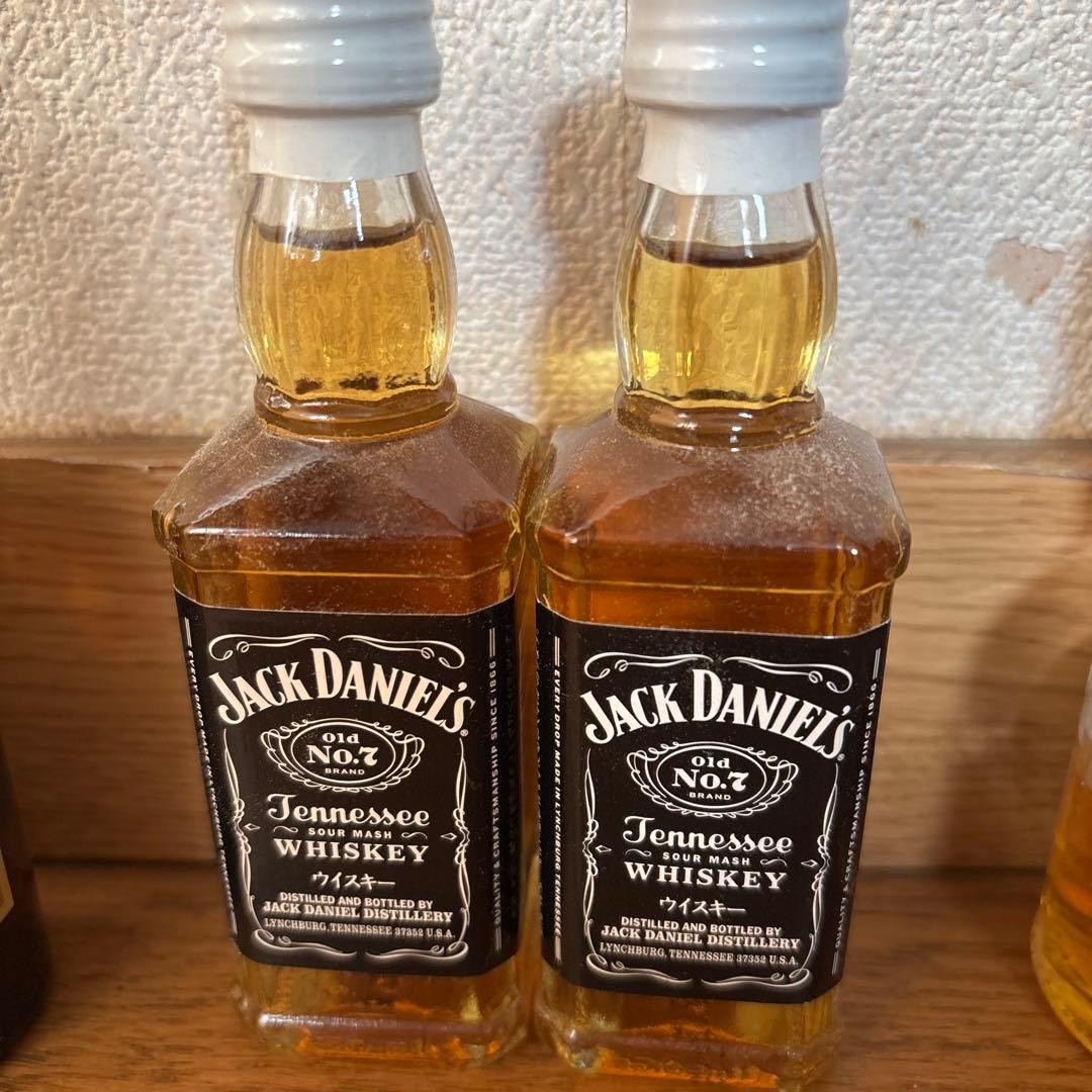 ミニボトル8本　山崎12年・ジャックダニエル・シーバスリーガル12年セット