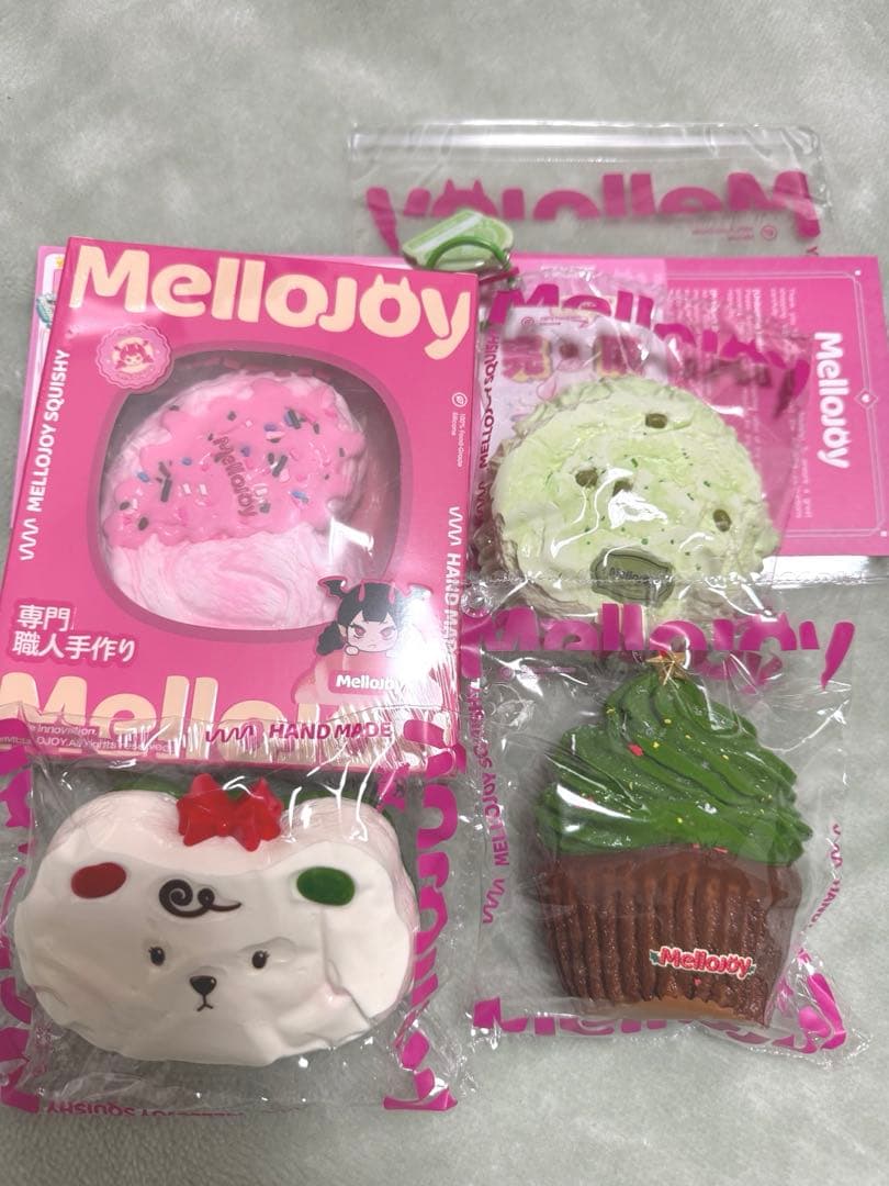 Mellojoy 4点まとめ売り パルミエシュリンク付き 他店おまけ付き