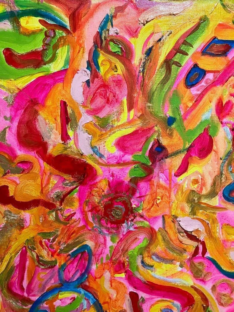 絵　絵画　原画　油絵　油彩　雑貨　モダンアート　アート　迫力　抽象画　インテリア