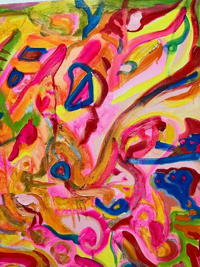 絵　絵画　原画　油絵　油彩　雑貨　モダンアート　アート　迫力　抽象画　インテリア