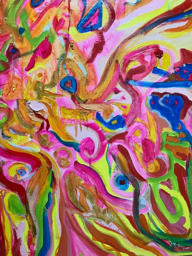 絵　絵画　原画　油絵　油彩　雑貨　モダンアート　アート　迫力　抽象画　インテリア